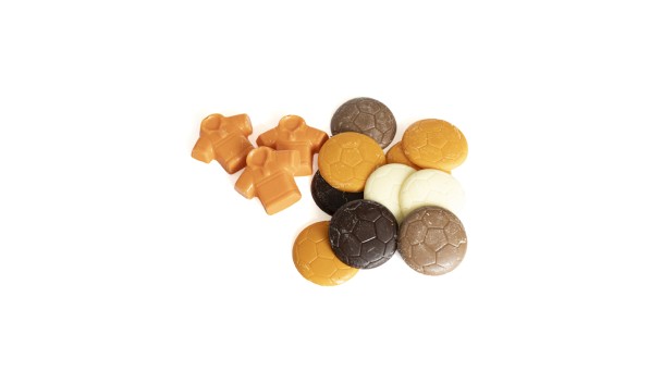 Voetbal chocolade