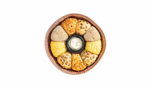 Breekbrood met kruidenboter