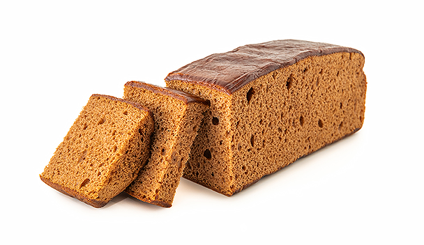 Ontbijtkoek met amandelspijs